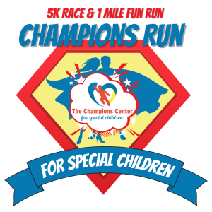 The Champions Run for Special Children logo