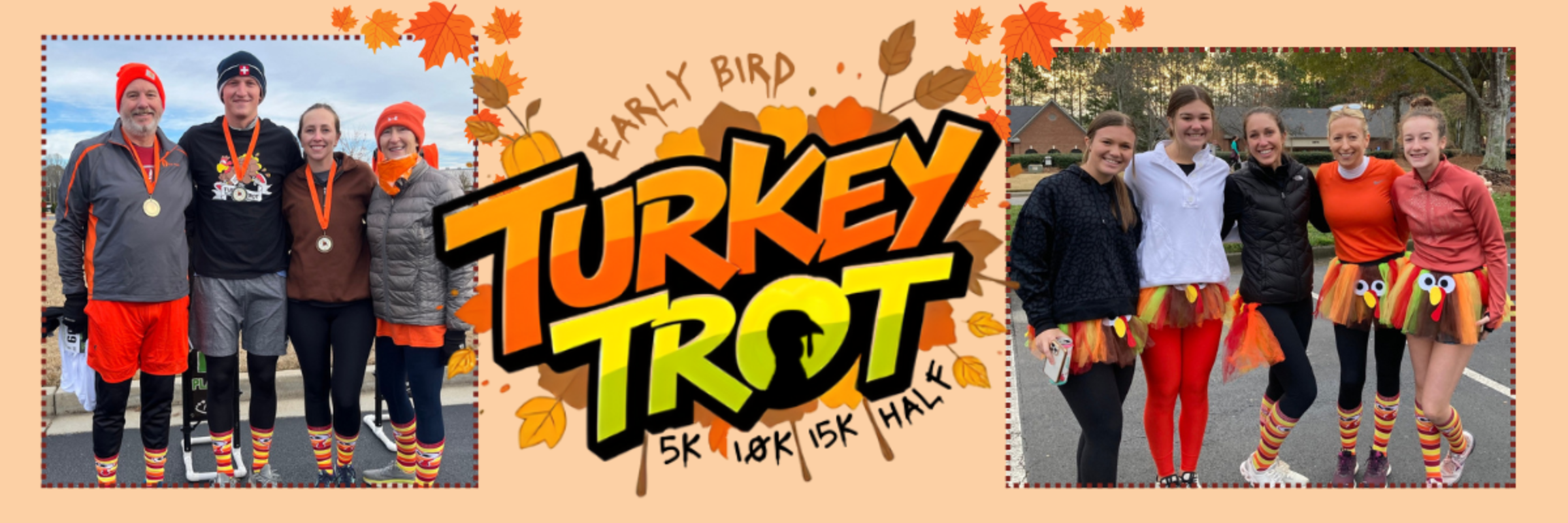 Early Bird Turkey Trot 5K, 10K, 15K, & Half Marathon