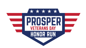 Prosper Veterans Day Honor Run logo
