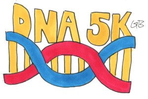 DNA 5K logo