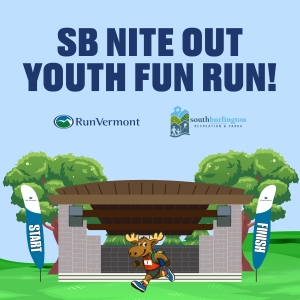 RunVermont x SB Nite Out: Youth Fun Run logo