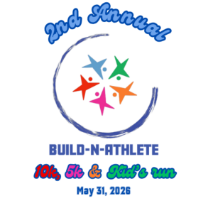 Build-N-Athlete 10K, 5K, & Kids Fun Run logo