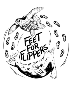 Feet for Flippers 5K logo