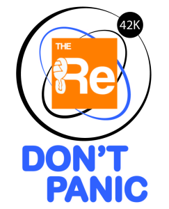 Don't Panic 42K / 2K logo