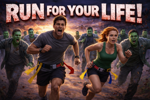 The Run For Your Life 5k/10k Series - The Last Escape logo
