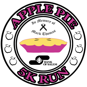 Bank of Salem, Mark Thomas Memorial Apple Pie 5K logo