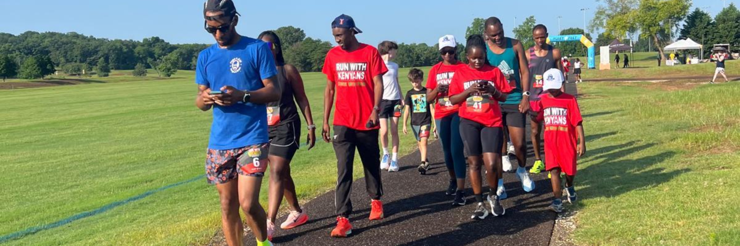 Run with Kenyans 5k and 1 Mile Fun Walk