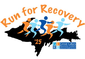Run for Recovery 2025 Marquette & Sault Ste. Marie logo