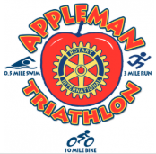APPLEMAN TRIATHLON/DUATHLON/AQUABIKE CHARITY RACE logo