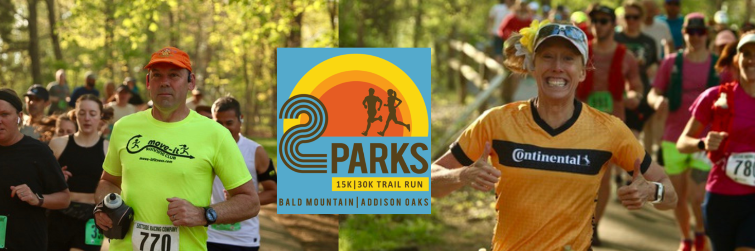 2 PARKS TRAIL RUN 30K, 15K & 4 MILE