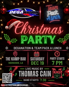 Deganation & Team Pack A Lunch Present: Thomas Cain Live at The Kamp A Holiday Gift to You logo