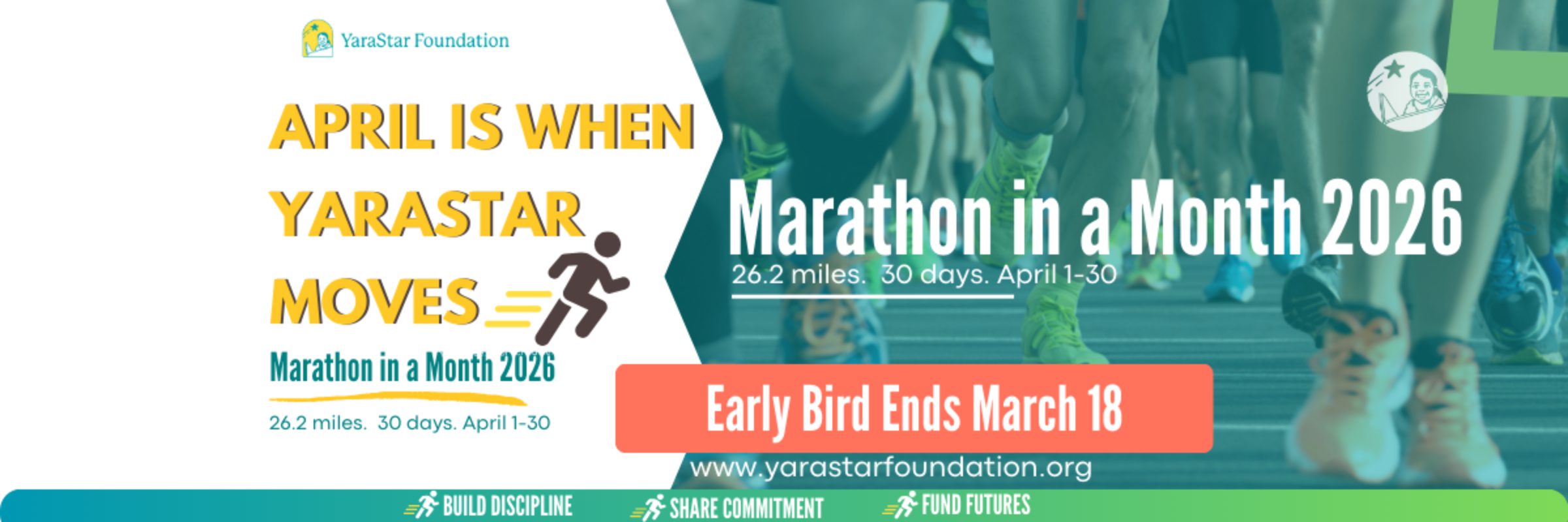 YaraStar's "Marathon in a Month" Challenge