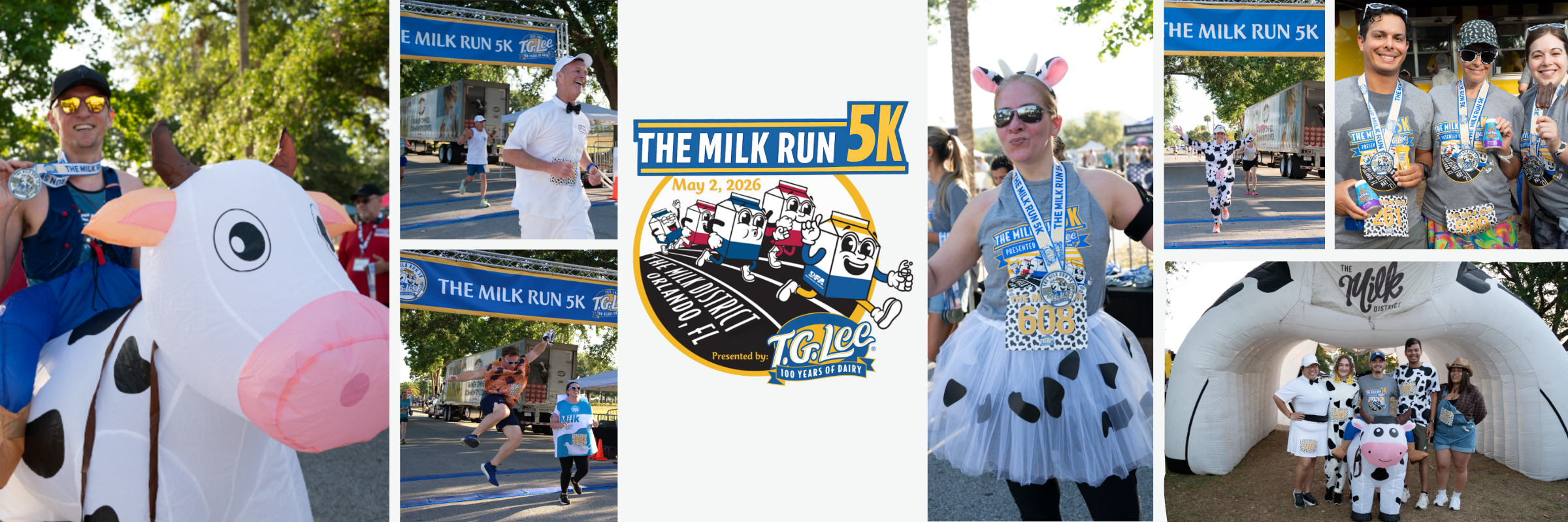 The Milk Run 5K, fueled by TG Lee Dairy, in the Milk District
