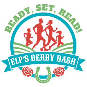 Ready, Set, Read! ELP's Derby Dash logo