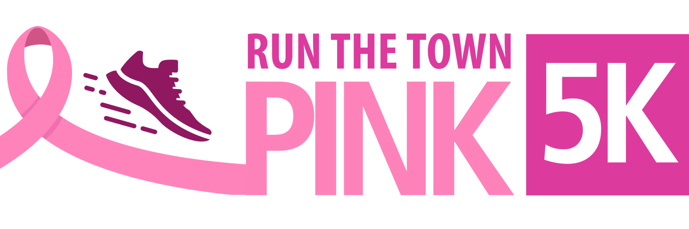 Run The Town Pink 5K and 1 Mile Walk