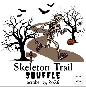 Skeleton Trail Shuffle & Tot Trot logo