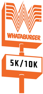 ‘WHATARUN 5K/10K’ (Houston, TX) logo