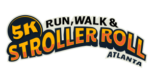 5K RUN, WALK & STROLLER ROLL logo