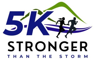 Stronger Than The Storm 5K Run/Walk logo