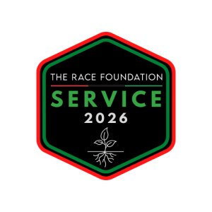 The Race Community Impact Service Day logo