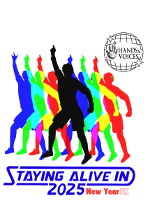 Hands & Voices New Year Virtual 5K: Trails to the Summit logo