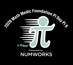Math Medic Foundation Pi Day Pi K Presented by NumWorks logo
