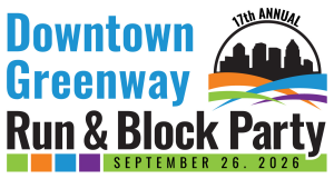 Downtown Greenway Run & Block Party logo