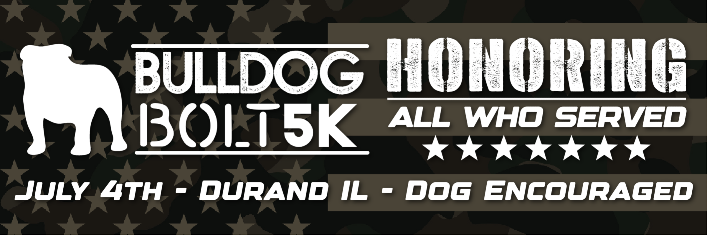 Bulldog Bolt 5K / 1 Mile Pet Walk