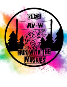 AV-W Color Run 2026 logo