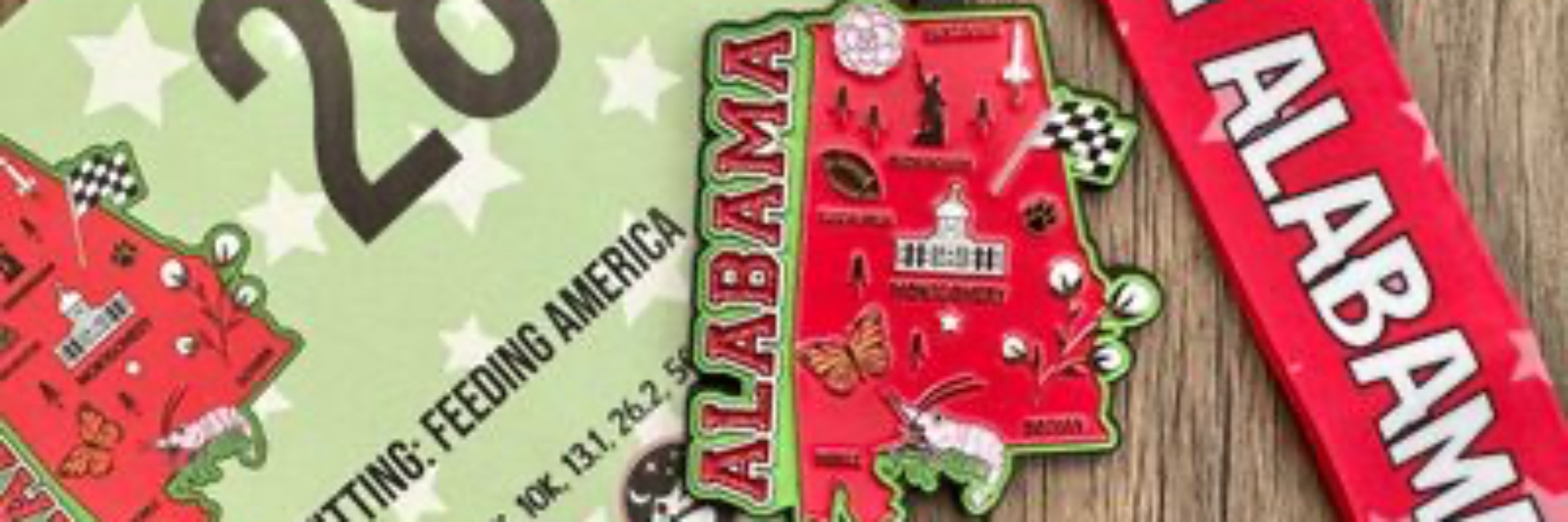 Race Through Alabama 1M, 5K, 10K, 13.1, 26.2 - Now Only $20!