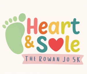 Heart & Sole: The Rowan Jo 5K logo