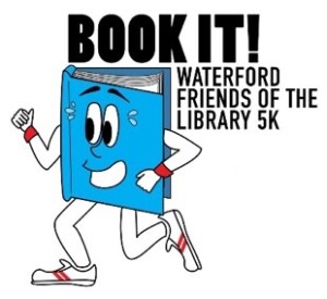 Book It! Friends of the Waterford Library 5K logo