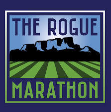 The Rogue Marathon results logo