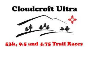 Cloudcroft Ultra logo