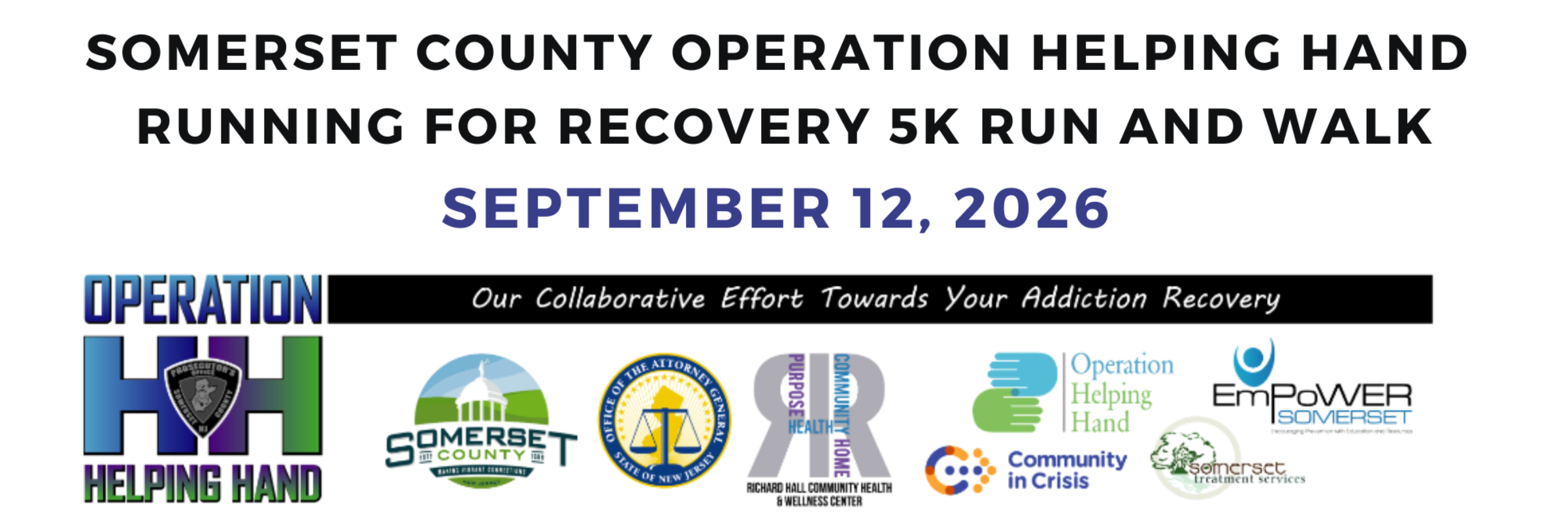 Somerset County Operation Helping Hand: Running for Recovery 5K Run and Walk