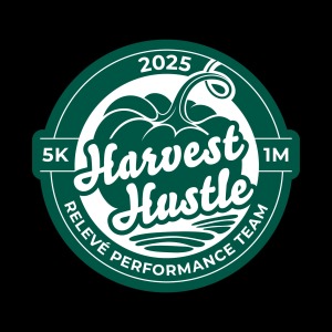Harvest Hustle 5k & 1 Mile Fun Run logo