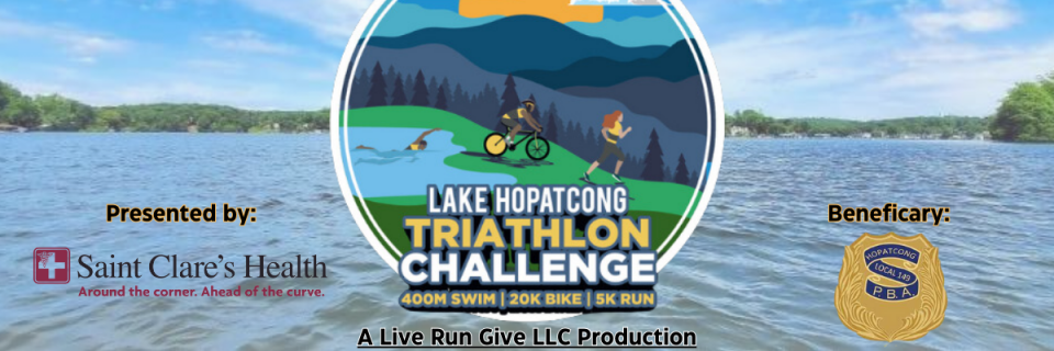 Lake Hopatcong Sprint Triathlon Challenge Presented by Saint Clare's Health