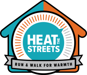 Heat the Streets Run & Walk for Warmth logo