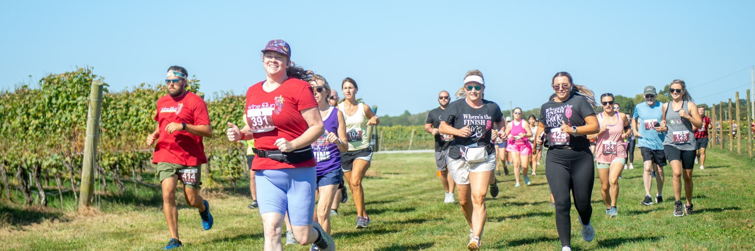 The Wine Run at Sakonnet Vineyard