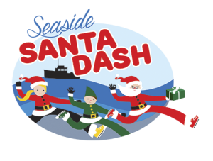 Seaside Santa Dash logo
