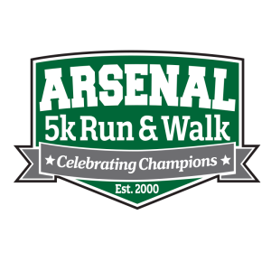 Arsenal 5k Run/Walk logo