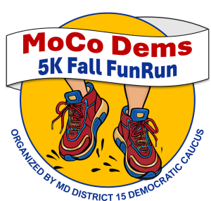 MoCo Dems 5K Fall FunRun logo