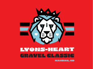 Lyons-Heart Gravel Classic - Premier Gravel Bike Race in Mandan, North Dakota logo