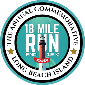 LBI Commemorative 18 Mile Run Fundraiser + 12K Run/Walk Fundraiser logo