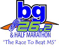 bg26.2 & half marathon and bg6000 logo