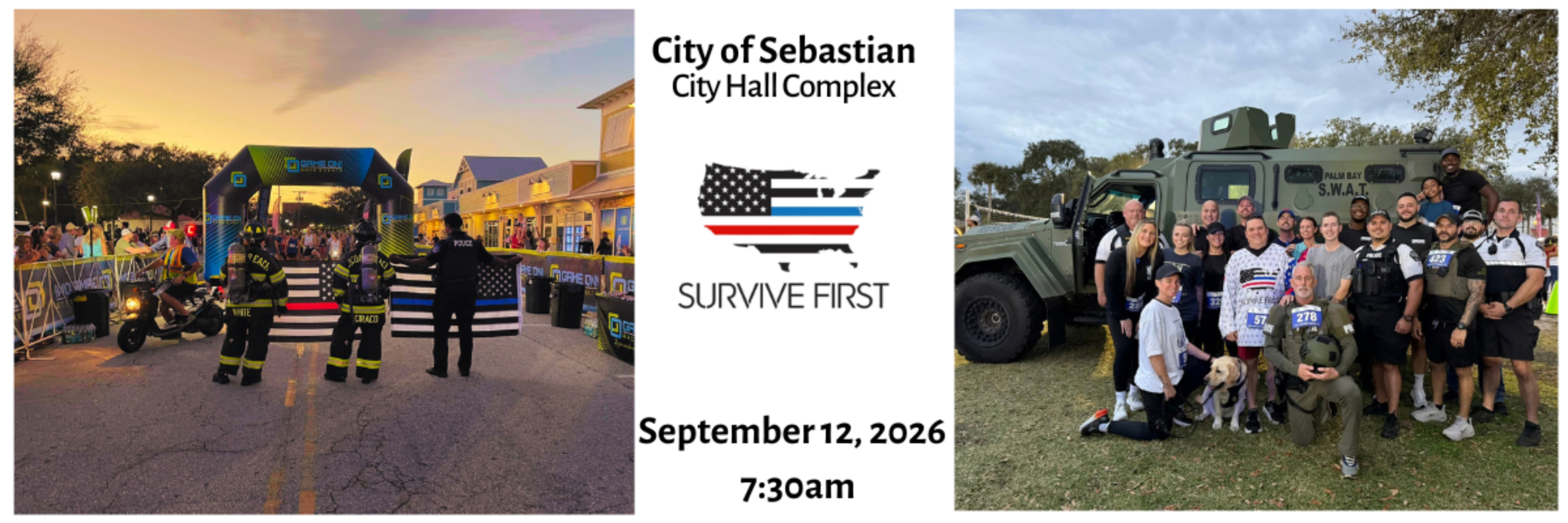 Game On! Run for Responders 5K Sebastian
