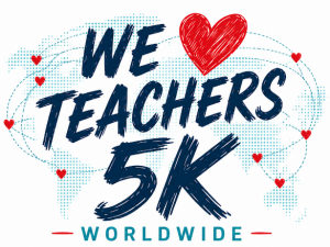 We ❤️ Teachers 5K - School & Community Celebrations logo