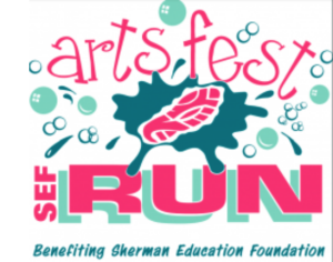 SEF ARTS FEST 5K & FUN RUN logo