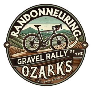 Randonneuring Gravel Rally of the Ozarks logo