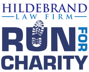 Hildebrand Law Firm Run for Charity logo